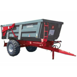 remorque monocoque 10t lambert