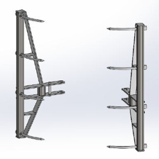 Kit griffe 2x4 doigts (accessoire)