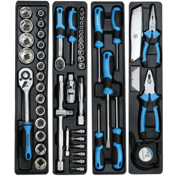 caisse à outils de 85 pièces