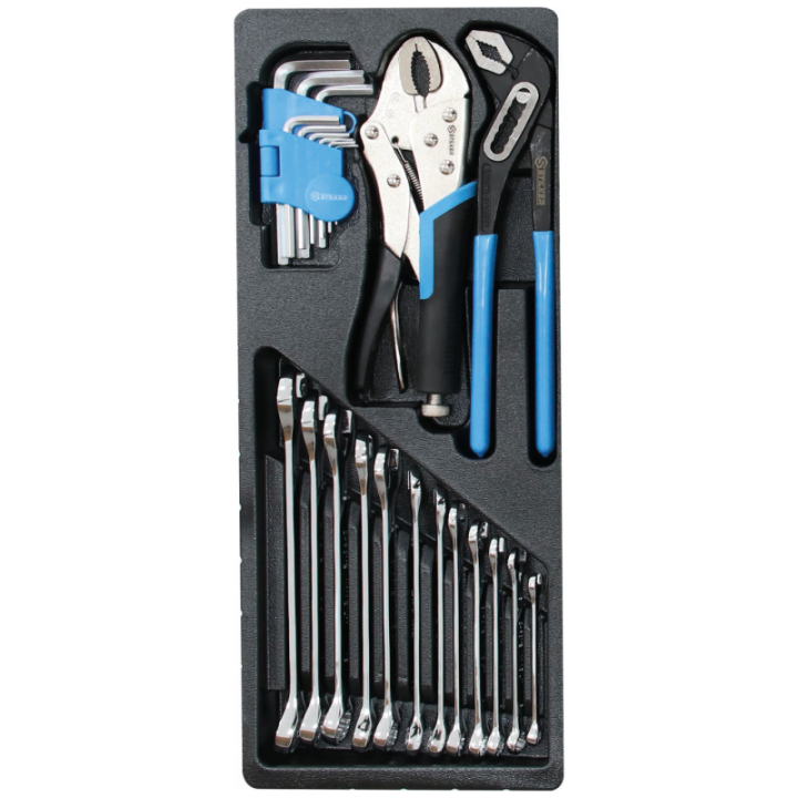 caisse à outils de 85 pièces