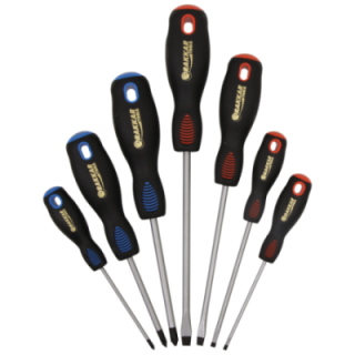 jeu de 7 tournevis plat et Phillips®