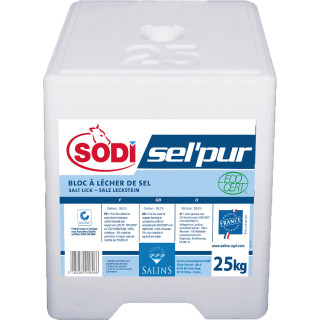 Bloc de sel pur 25 kg - UAB