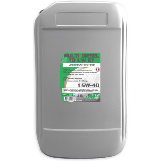 Huile moteur Minerva Power Multigrade 15W40 - 25 L