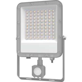 Projecteur LED extra plat 100 W avec détecteur de mouvement
