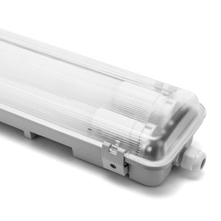 Réglette étanche LED IP65 - 2 tubes 22W - 1,50 m - Velamp