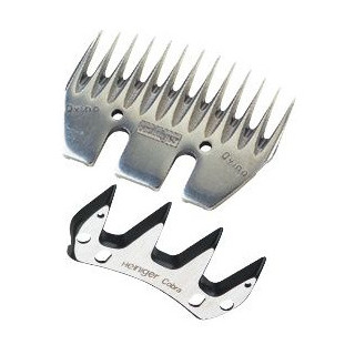 Jeu de peignes classique Heiniger 13/4 dents pour ovins