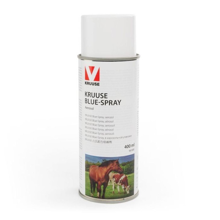 Spray bleu pour le soin 400ml Kruuse