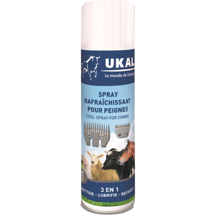 Spray rafraîchissant lubrifiant 3 en 1 pour tondeuse