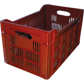 Caisse de récolte ajourée gerbable 34 litres CNTT