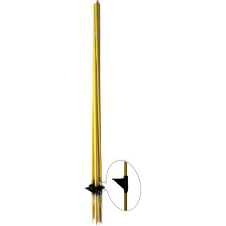 Lot de 10 piquets fibre de verre Ø12 mm 1,25 m - Lacme