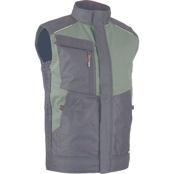Gilet sans manches kaki/noir Phase LMA 1880 - taille 2XL