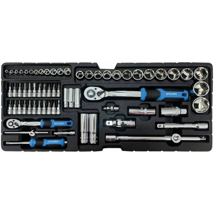 coffre à outils 4 niveaux composé - 108 pièces