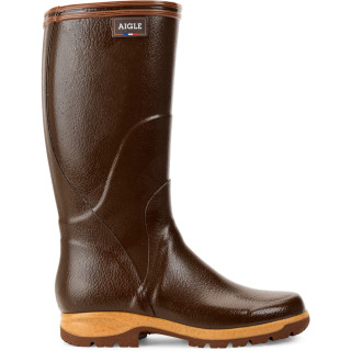 Botte Tancar Pro marron en caoutchouc naturel Aigle - pointure 48