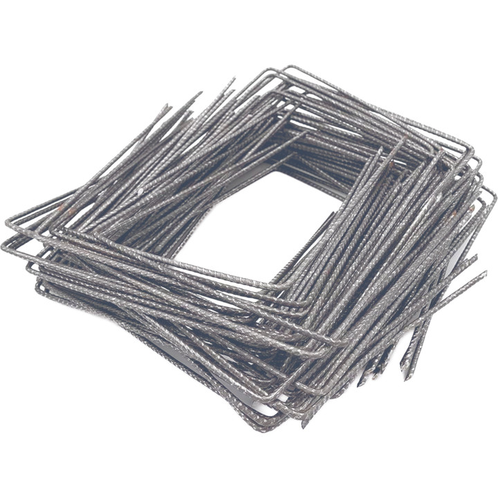 Agrafes acier pour toile de paillage 20x20x20mm - boîte de 100