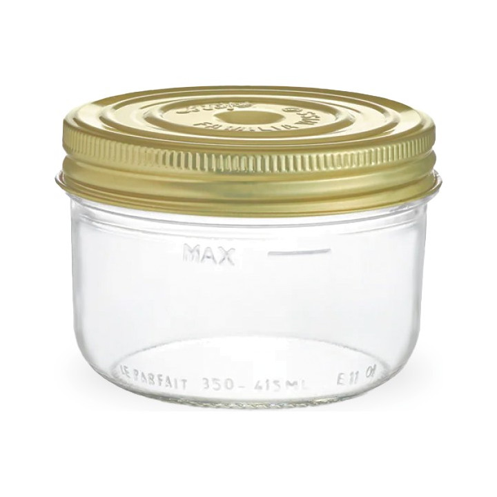 Lot de 6 terrines en verre Familia Wiss 350 g