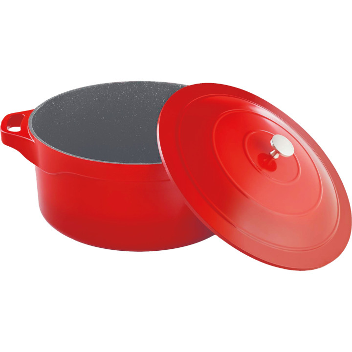 Cocotte Magma en fonte d'aluminium 32 cm Pradel Excellence