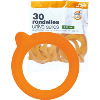 Lot de 30 rondelles universelles caoutchouc Ø85 mm