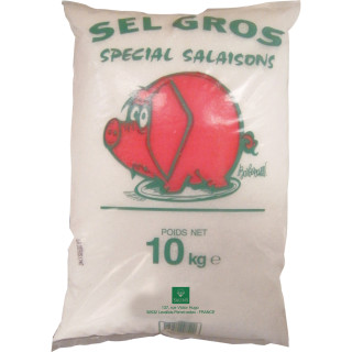 Gros sel de mer - sac 10 kg, spécial salaison Salins du Midi