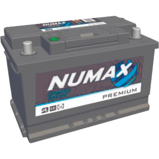 Batterie auto, utilitaire et 4x4 Numax 12V 80Ah - 680A