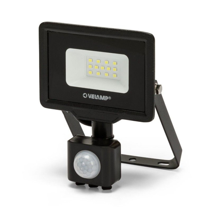 Projecteur LED 10W avec détecteur de mouvement - Velamp