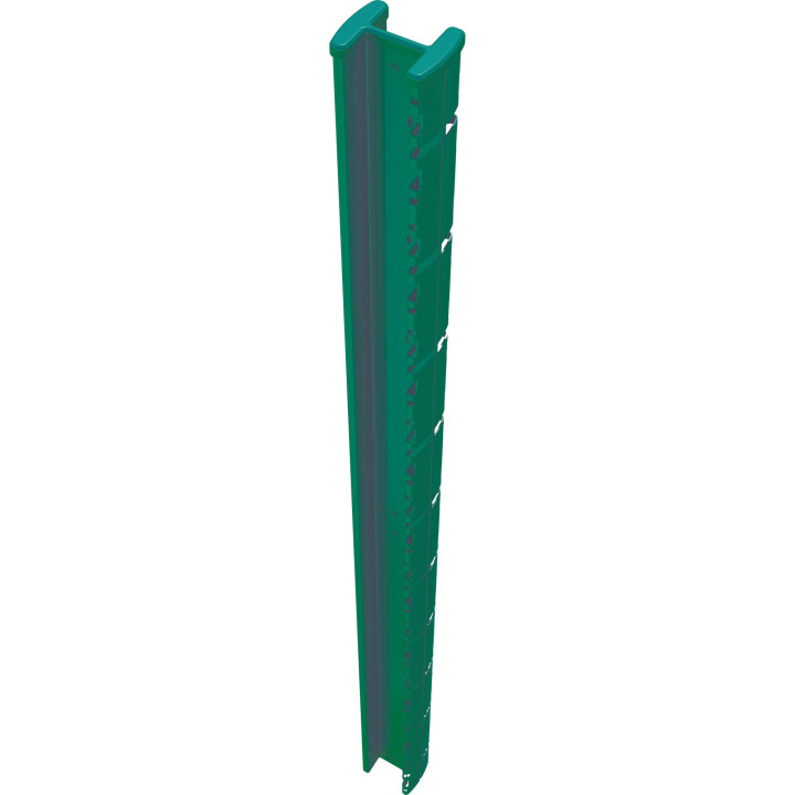 Poteau à encoche Profix vert 1,70 m