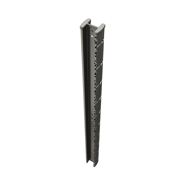 Poteau à encoche Profix gris 1,70 m