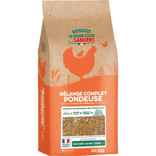 Mélange complet pondeuses Sanders - sac de 20 kg