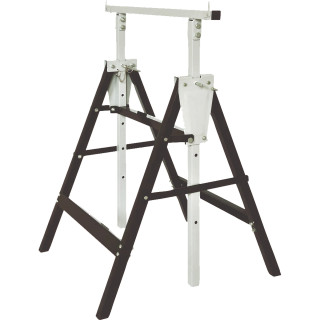 Tréteau métallique pliant, réglable en hauteur de 81 à 120 cm, charge 150 kg Stilker