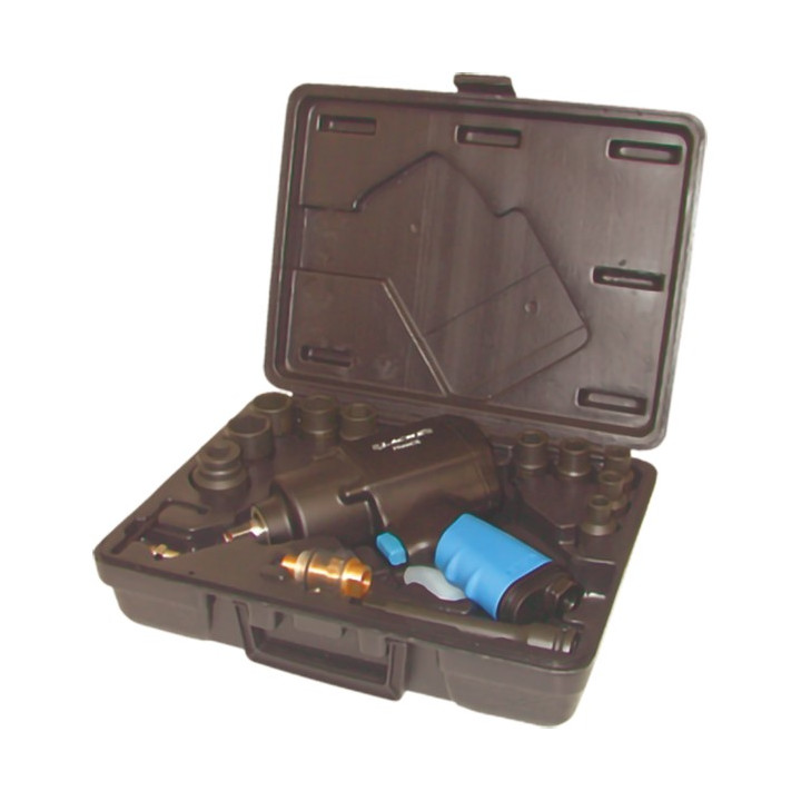 Clé à choc pneumatique 1/2 pouce en coffret Lacmé