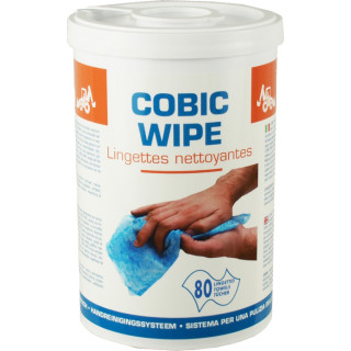 Lingettes nettoyantes imprégnées Cobic