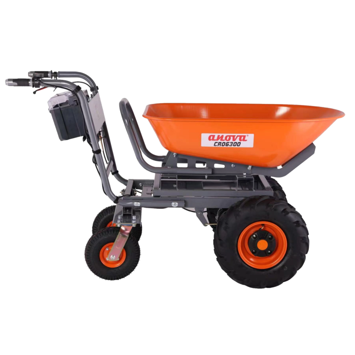 Brouette a batterie Anova CR06300 40 V 100 L 300 kg