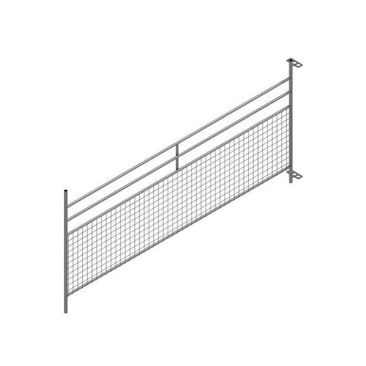 claie ovins ultra semi-grillagée - 2m50