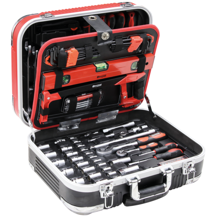 mallette de dépannage sur roues - 133 outils