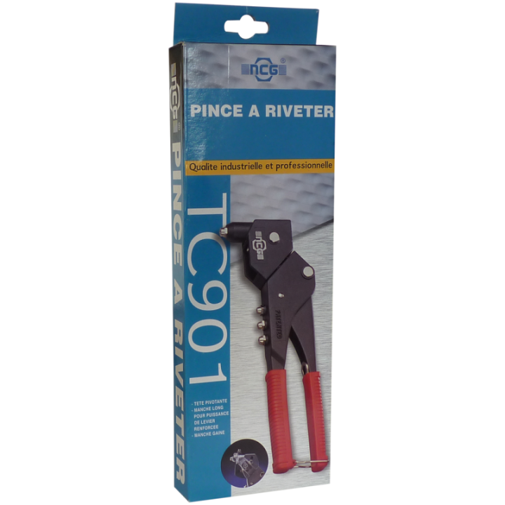 pince à riveter tête tournante 290mm