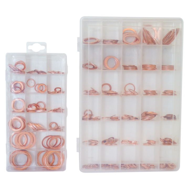 coffret de 160 rondelles en cuivre