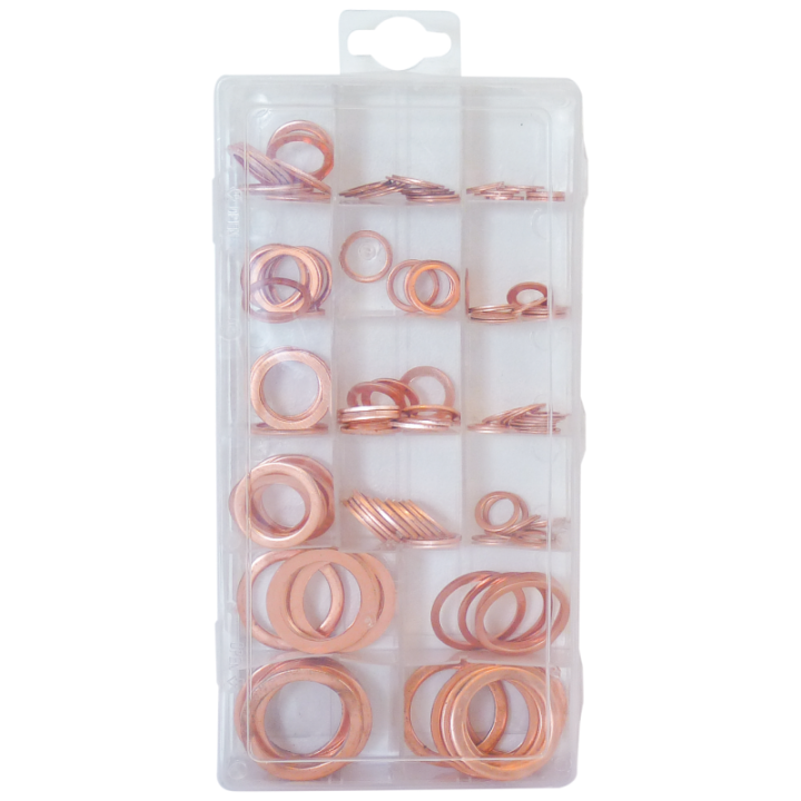 coffret de 160 rondelles en cuivre