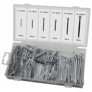 coffret de 1000 goupilles fendues