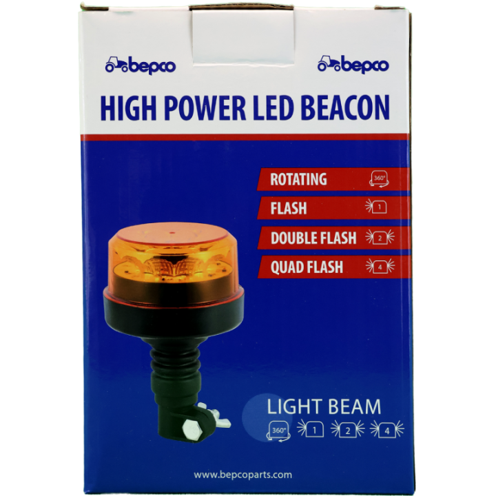 gyrophare LED extra plat 12/24V