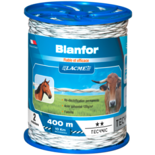 fil pour clôture électrique Blanfor 400m