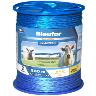 fil pour clôture électrique Bleufor 500m