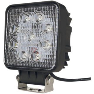phare de travail carré LED 27W