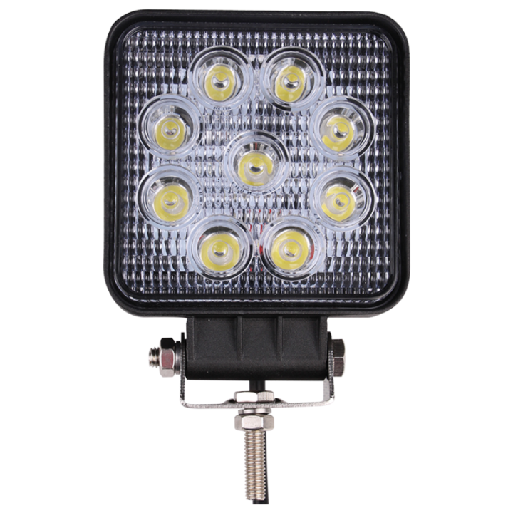 phare de travail carré LED 27W