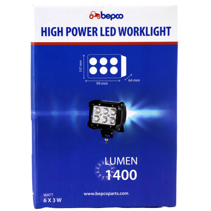 phare de travail LED 18W