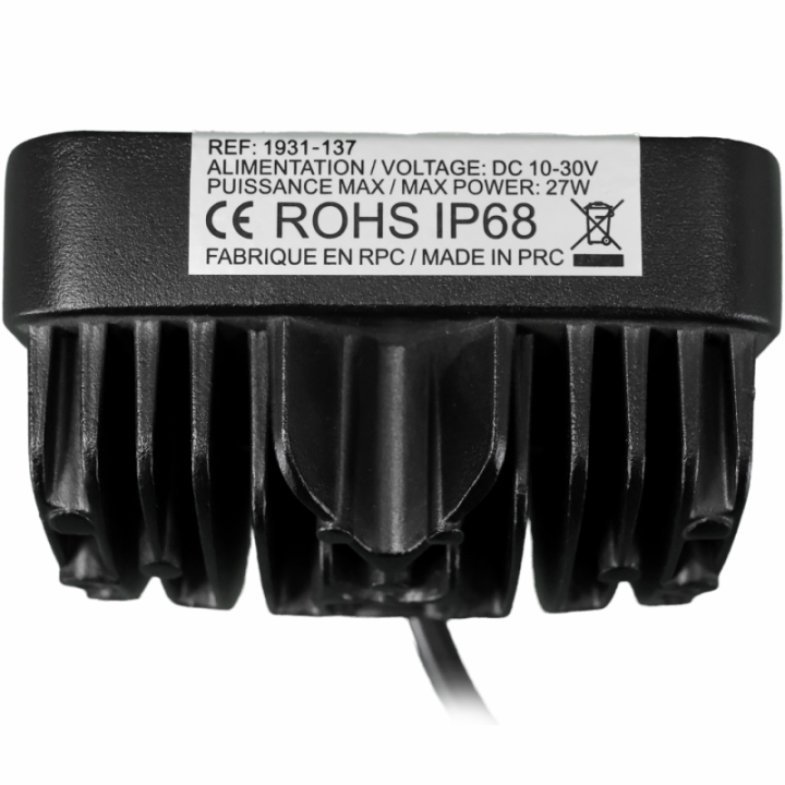 phare de travail LED rechargeable