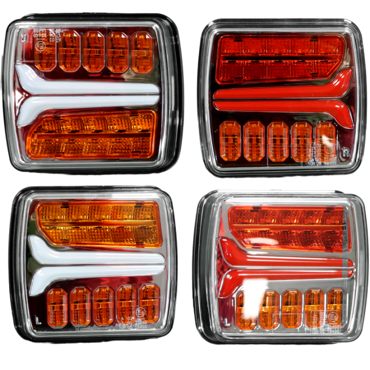 kit de feux de remorque magnétique LED sans fil