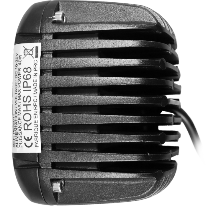 phare de travail carré LED 40W