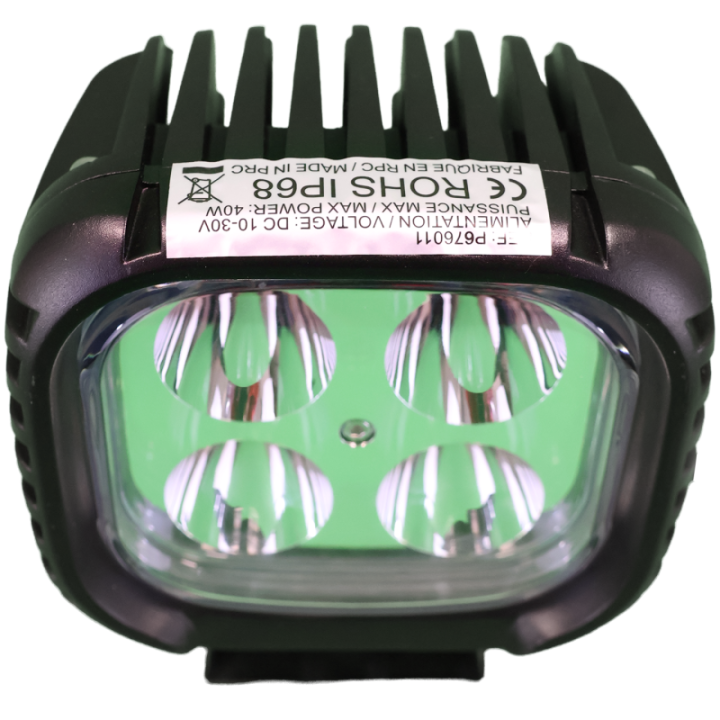 phare de travail carré LED 40W