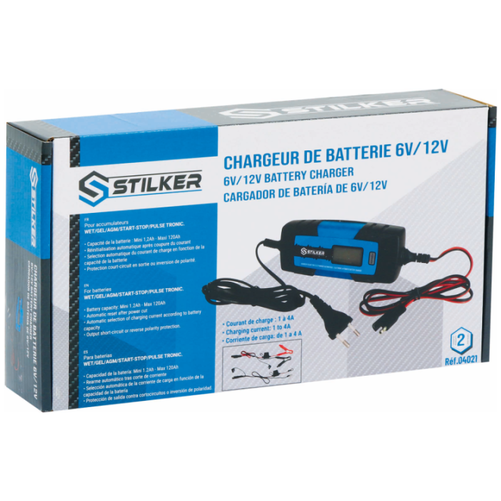 chargeur de batterie automatique 6/12V