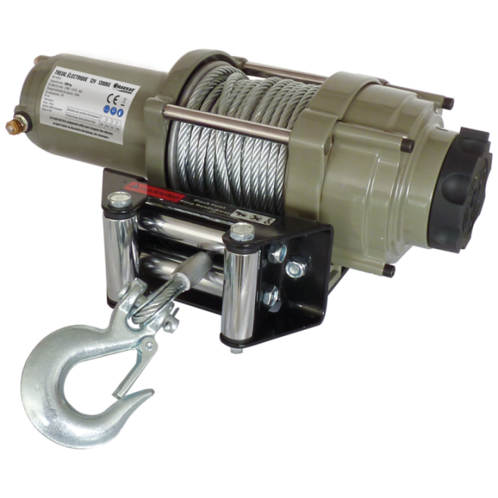 treuil de traction électrique 12V 1300kg