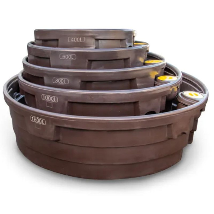 bac à eau circulaire premium 800L